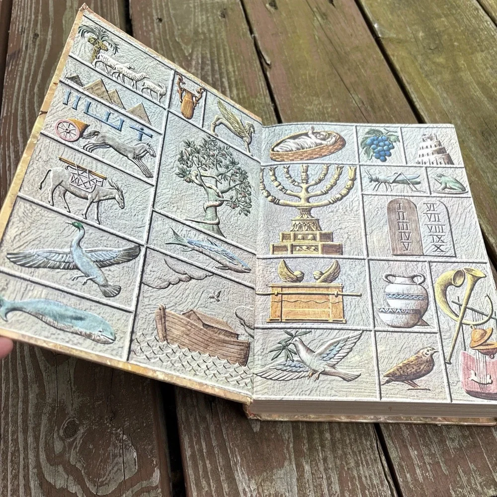 The Children's Bible Golden Press Illustrated Stories Vtg 1965 Hardcover 60s